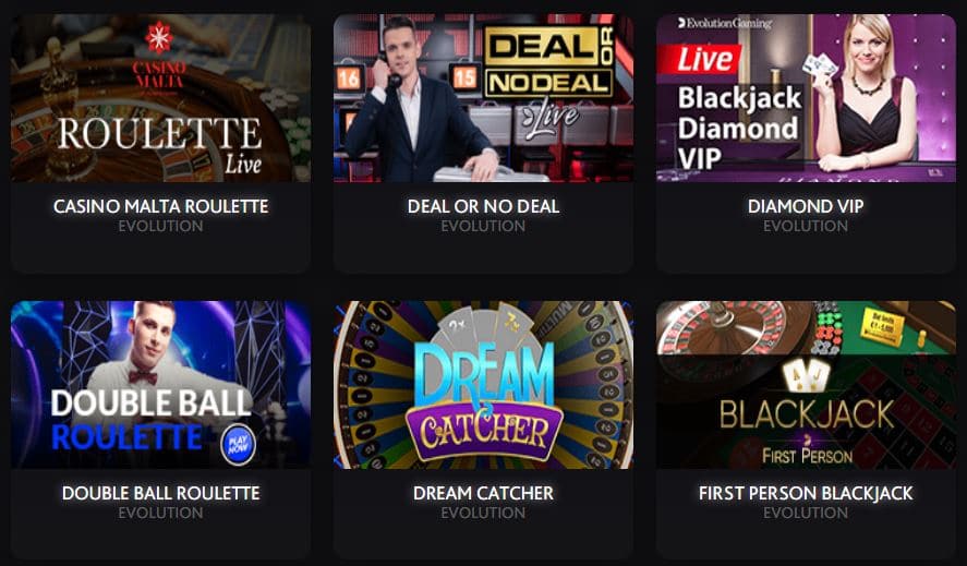 live dealer games