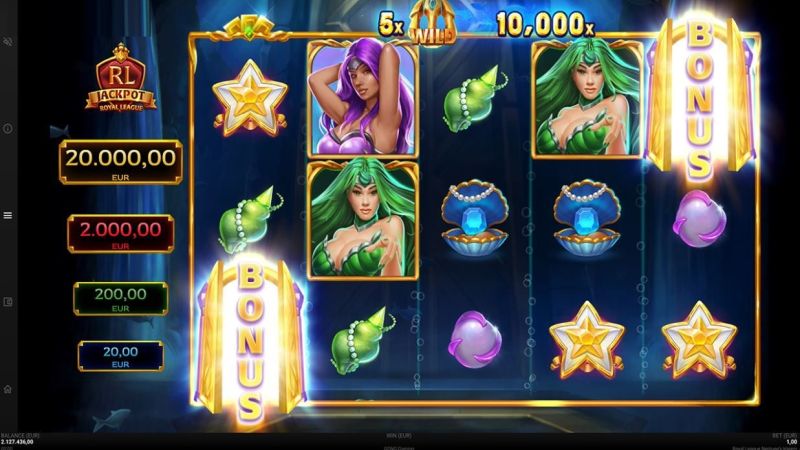 Screenshot of Royal League: Neptune's Harem slot
