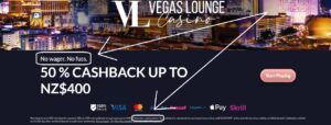 no wager requirements casino bonus at Vegas Lounge