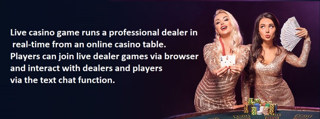 what is live casino