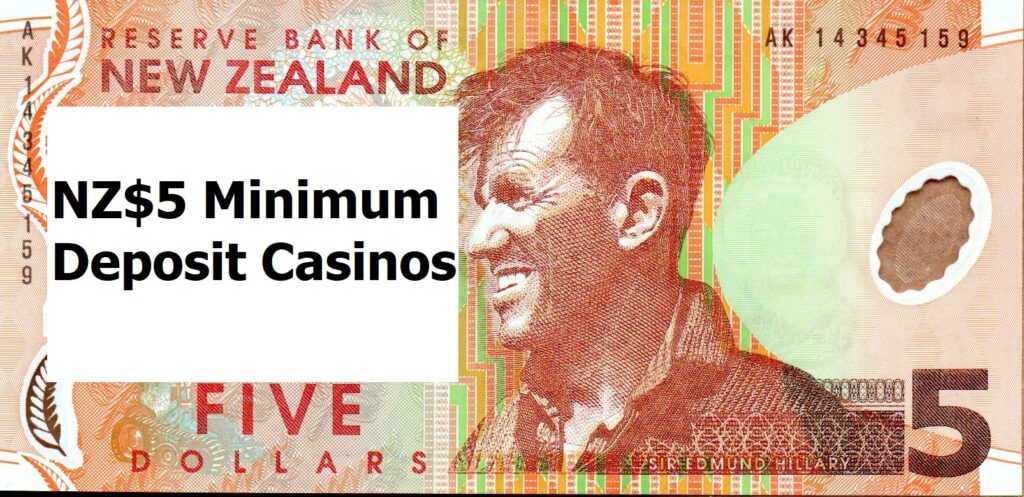 $5 minimum deposit casinos 