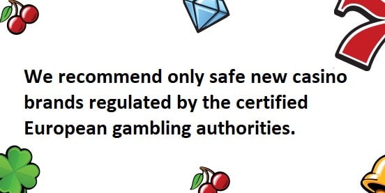 We list only safe online casinos