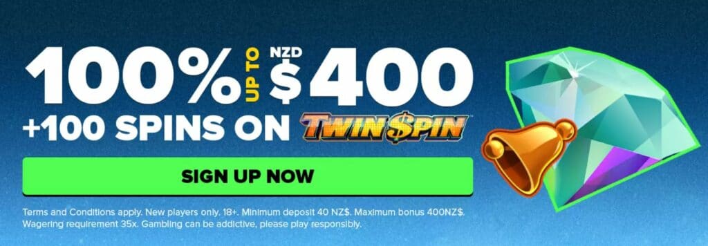 welcome bonus for NZ