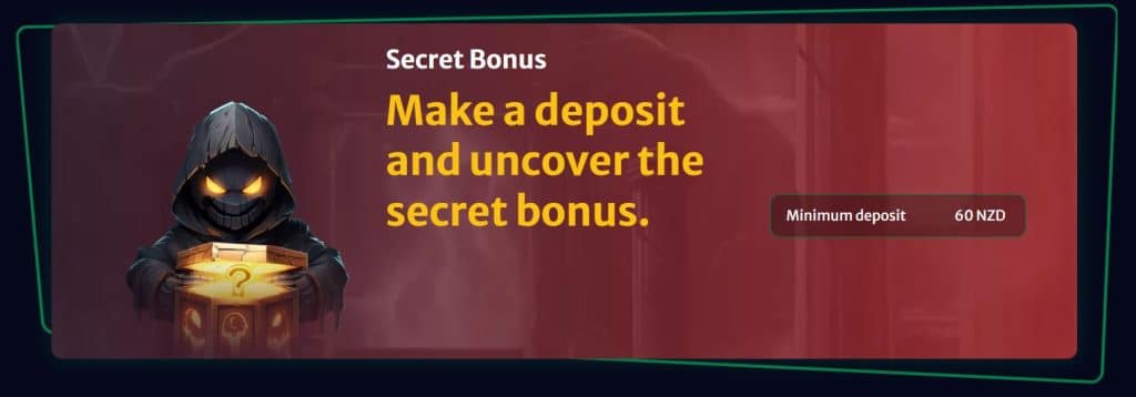 secret bonus info