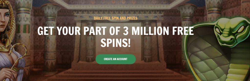 Image shows how to receive casino rewards in a few easy steps.